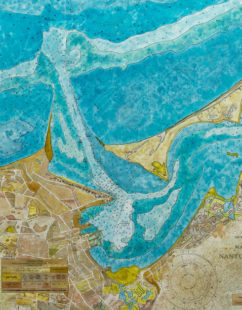 Nantucket Harbor Nautical Chart | Limited Edition Prints
